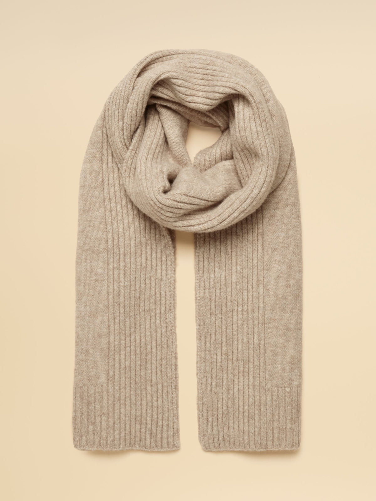 Women's Joules Oatmeal Fine Knit Scarf
