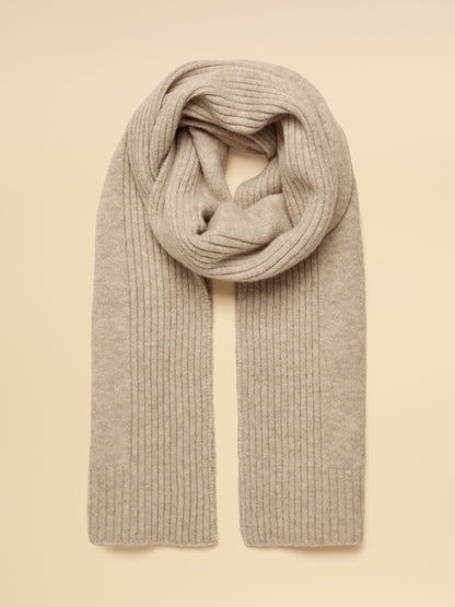 Women's Joules Oatmeal Fine Knit Scarf