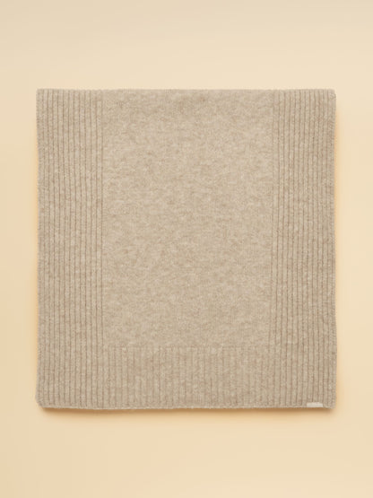 Women's Joules Oatmeal Fine Knit Scarf