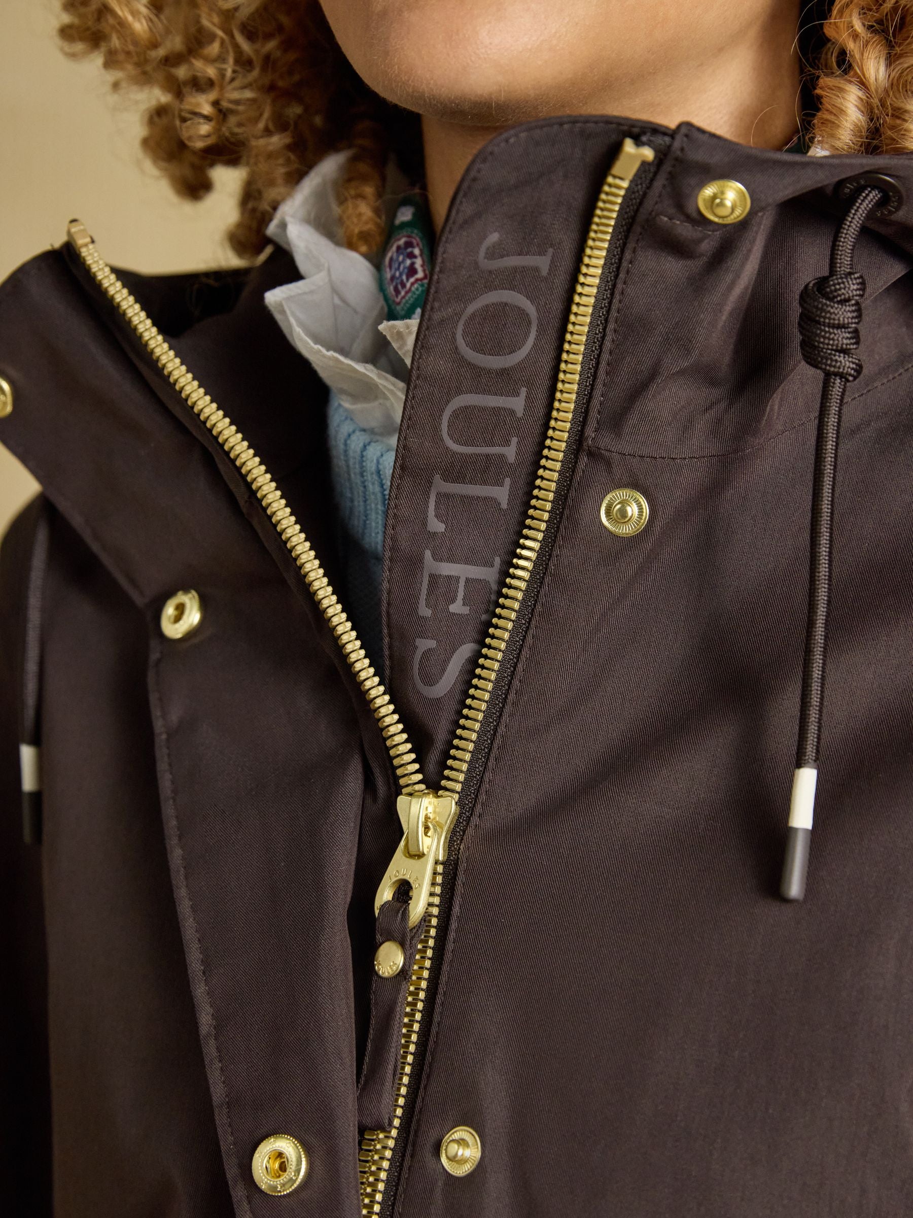 Joules Portwell Waterproof Raincoat With Hood