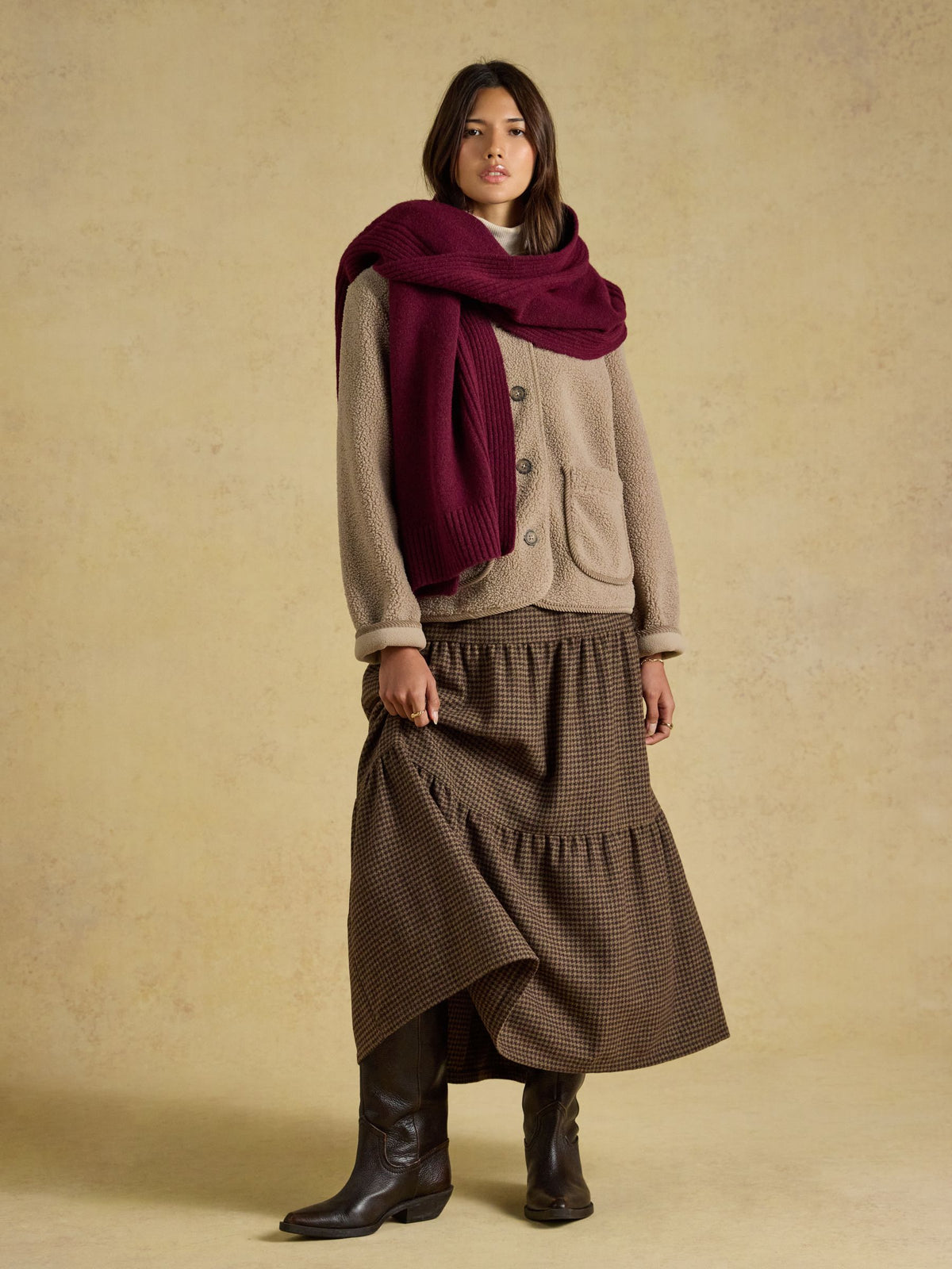 Women's Joules Fine Knit Scarf