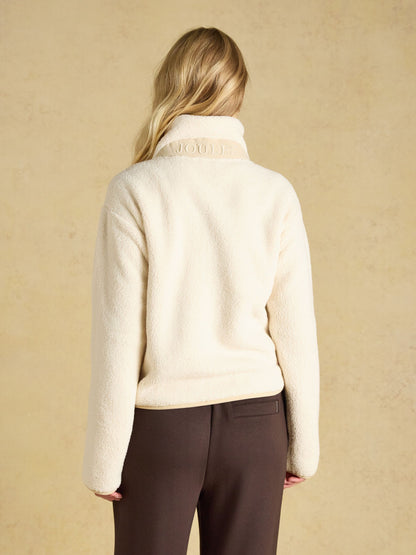 Women's Joules Cropped Quarter Zip Fleece