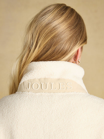 Women's Joules Cropped Quarter Zip Fleece