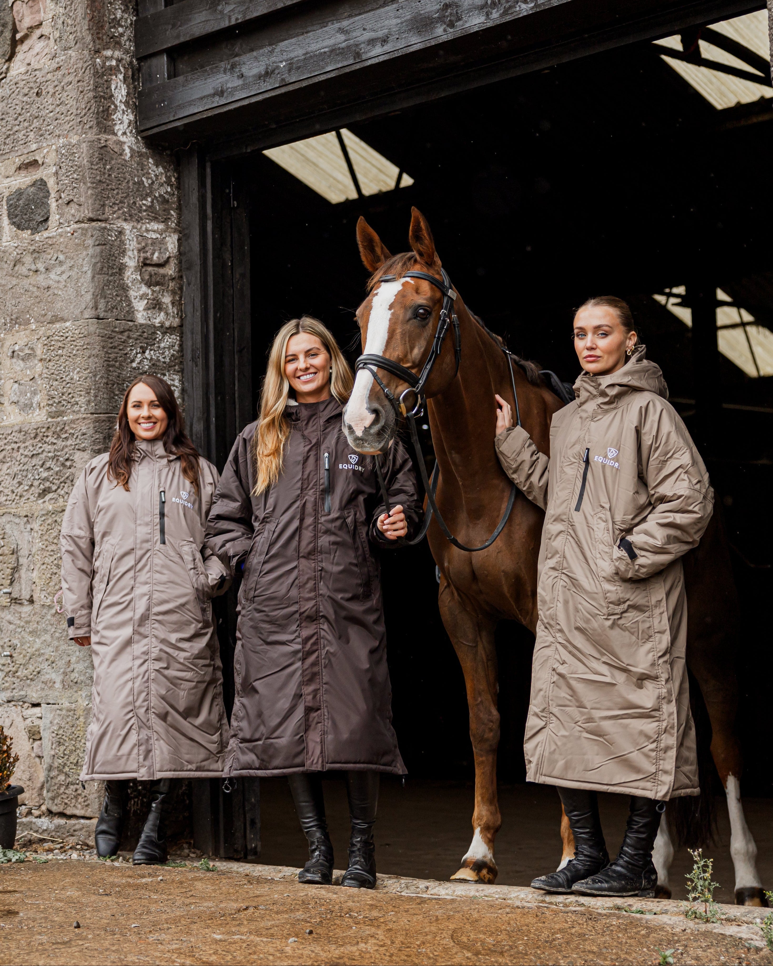 EQUIDRY Evolution Women's Thick Fleece Taupe