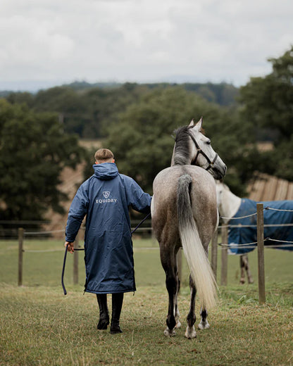 EQUIDRY Evolution Men's Thick Fleece Steel Blue