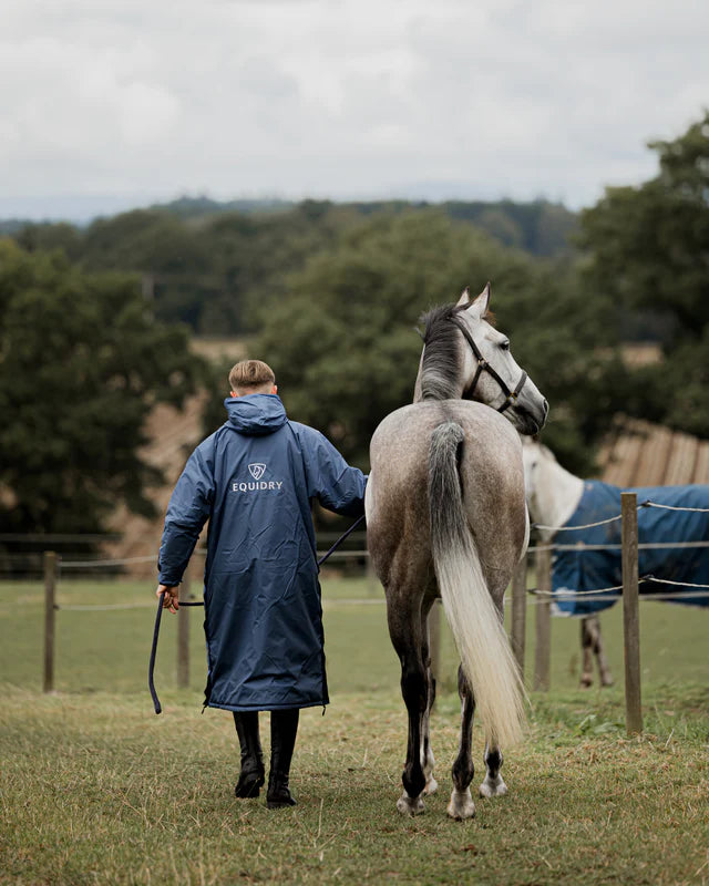 EQUIDRY Evolution Men's Thick Fleece Steel Blue