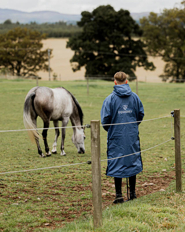 EQUIDRY Evolution Men's Thick Fleece Steel Blue