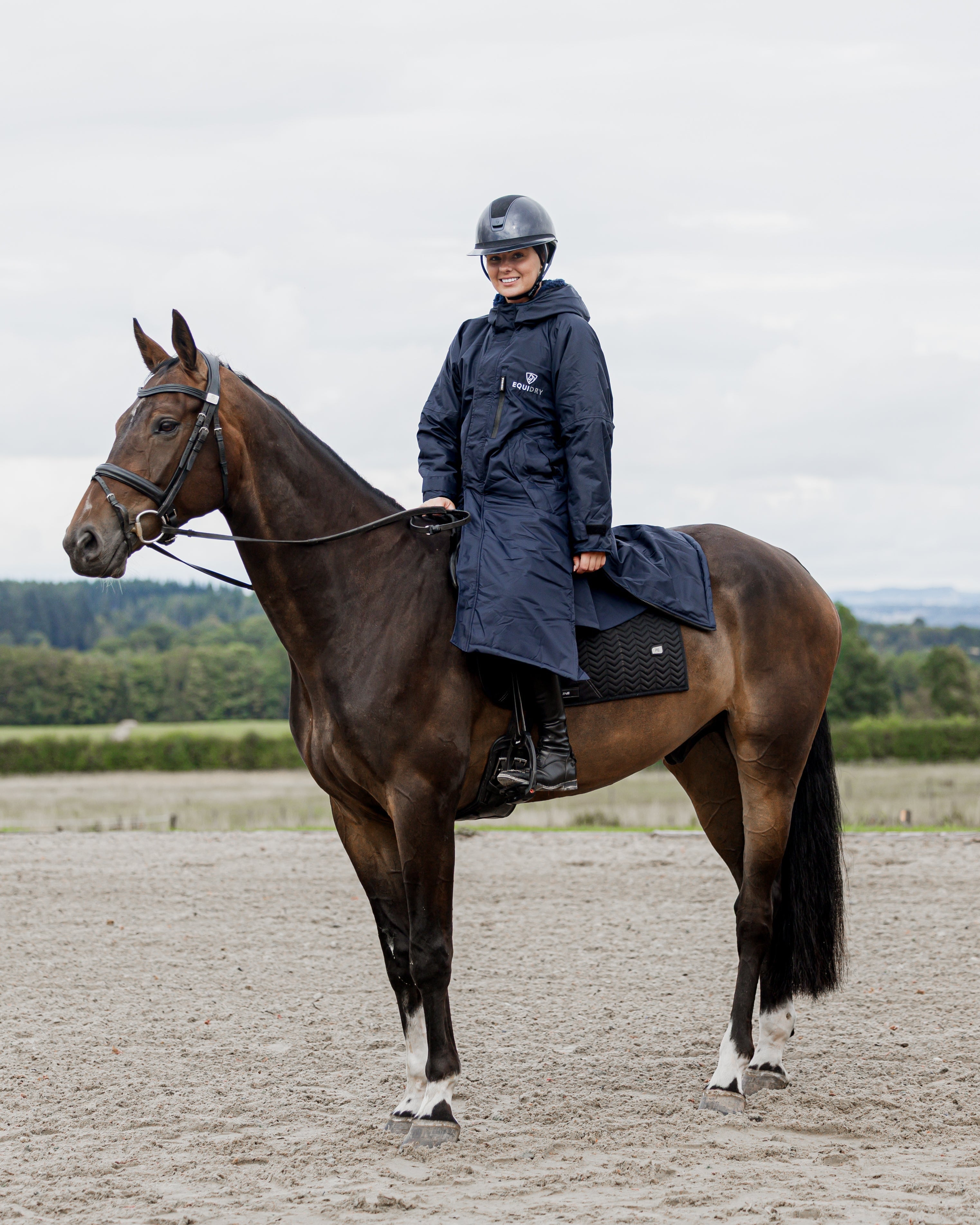EQUIDRY Evolution Women's Thick Fleece Navy/Navy