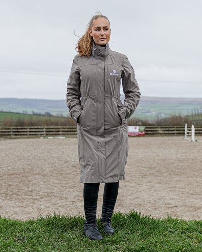Aura Women's Raincoat Taupe