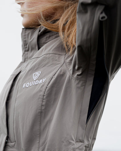 Aura Women's Raincoat Taupe