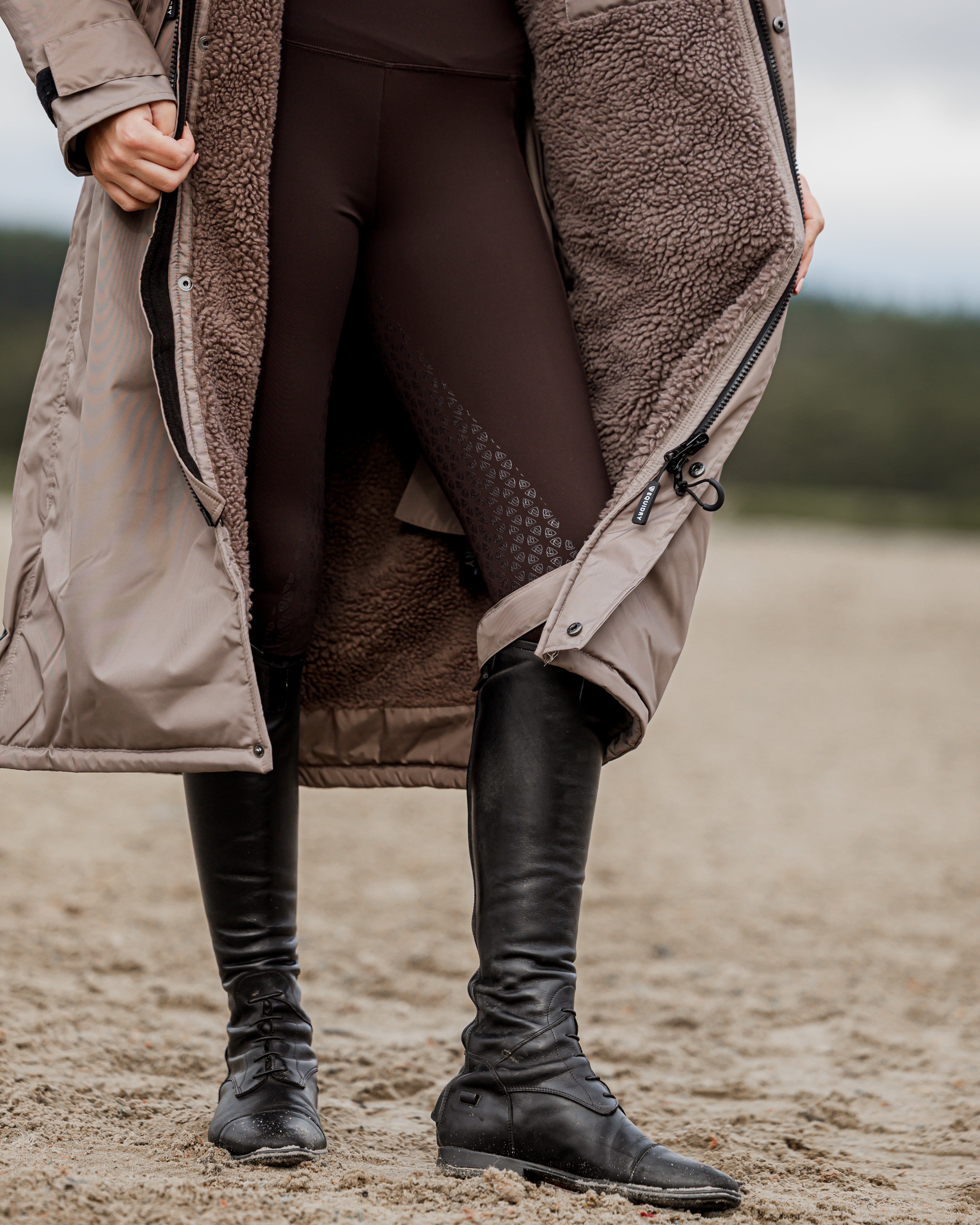 EQUIDRY Evolution Women's Thick Fleece Taupe