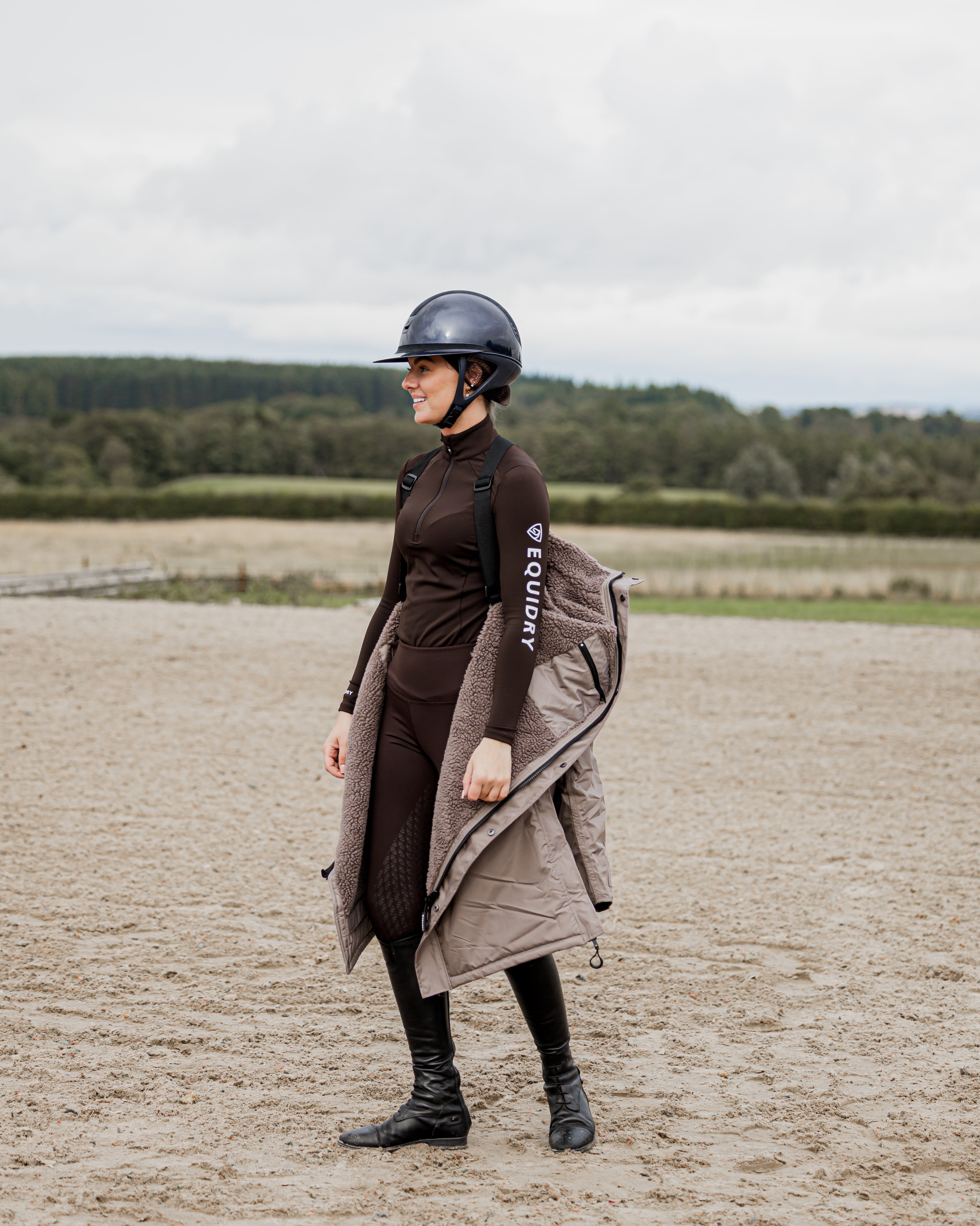 EQUIDRY Evolution Women's Thick Fleece Taupe