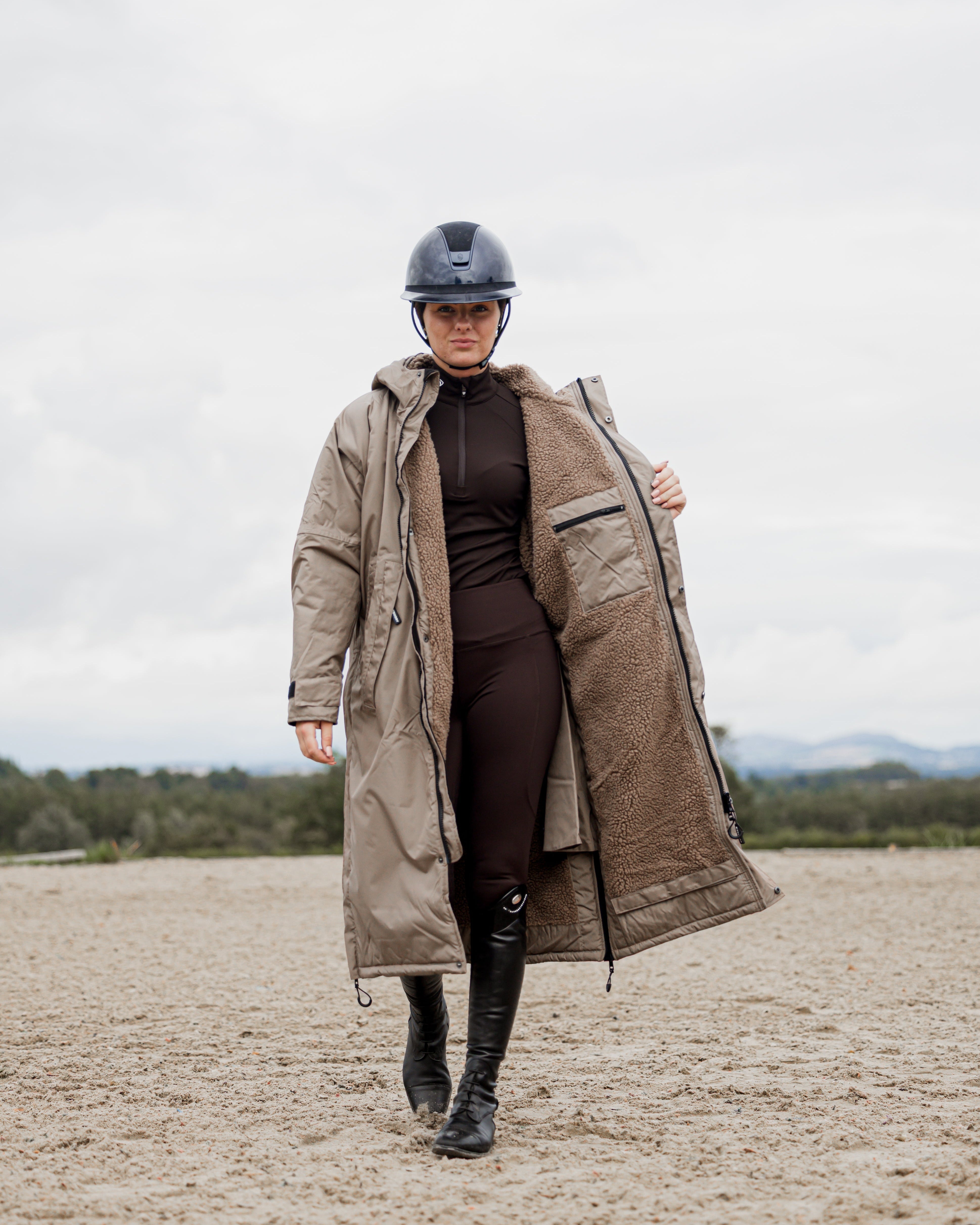 EQUIDRY Evolution Women's Thick Fleece Taupe