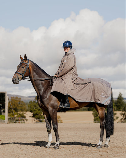 EQUIDRY Waterproof Exercise Sheet Thick Taupe