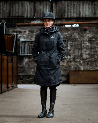 EQUIDRY Bronte Waterproof Riding Coat Women's Black