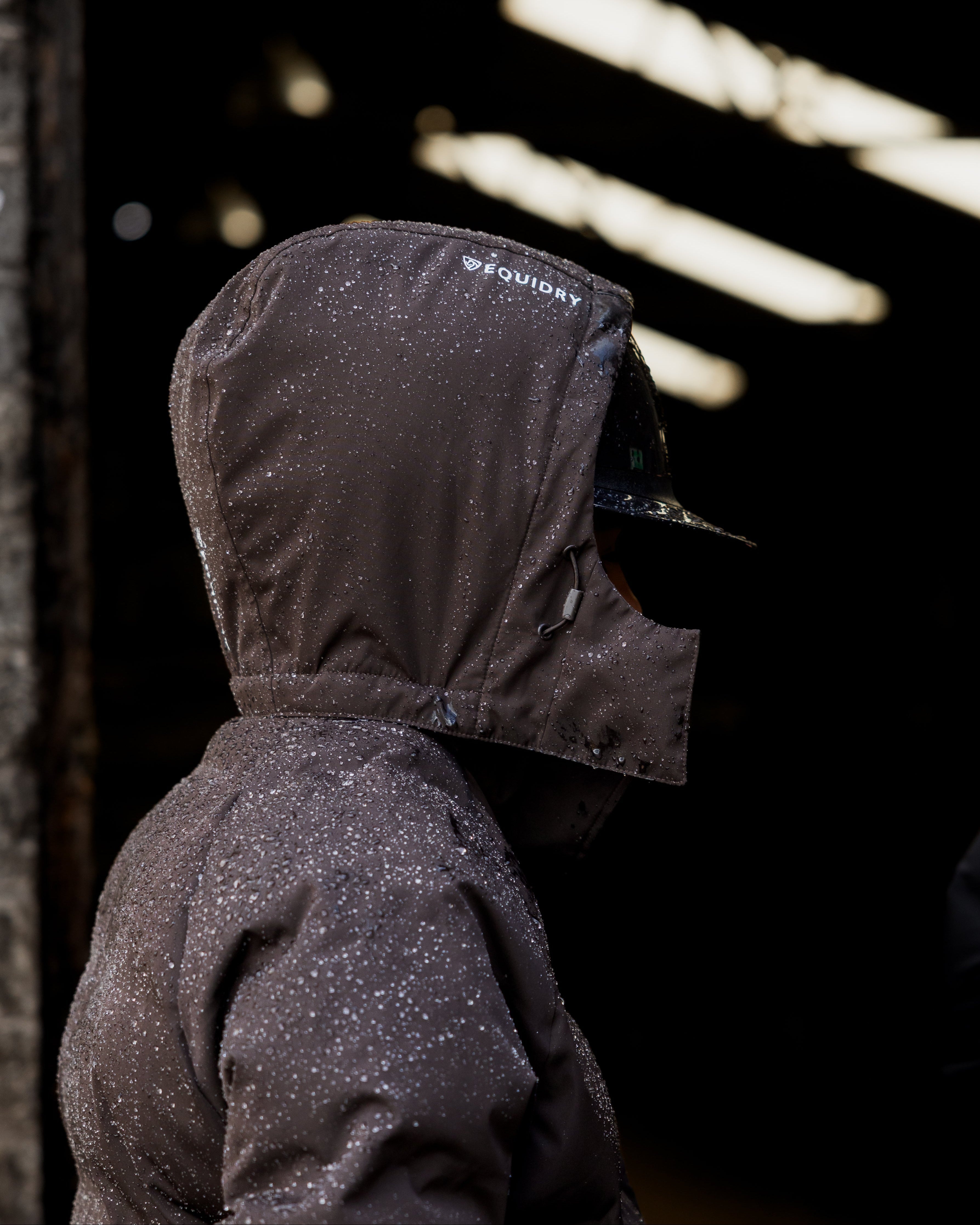 EQUIDRY Talia Women's Waterproof Puffer Jacket Brown