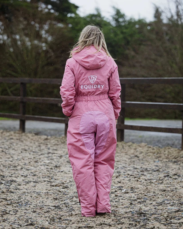 EQUIDRY Women's All-In-One Jumpsuit Dusky Pink