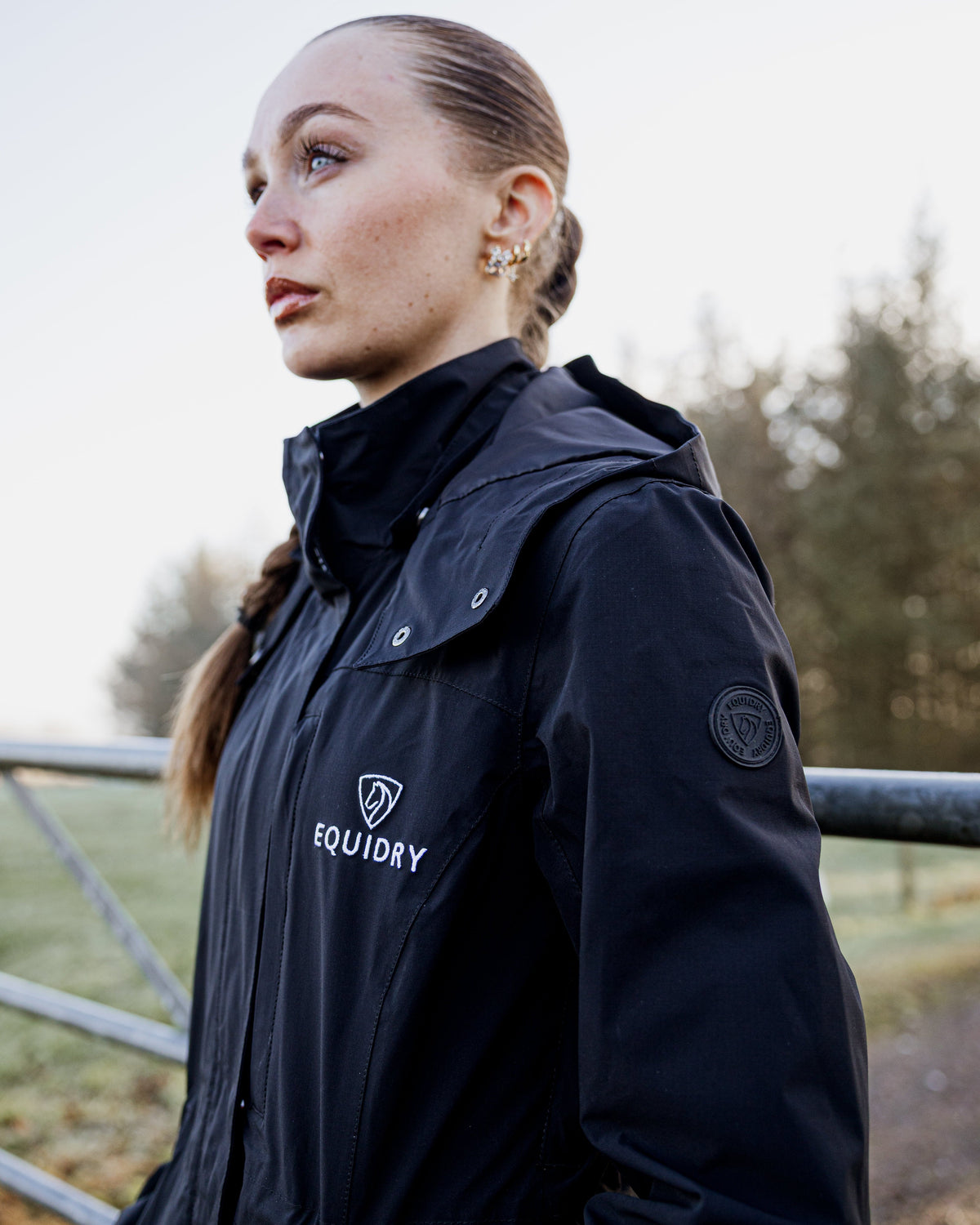 Aura Women's Raincoat Black