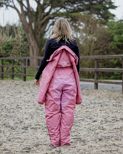 EQUIDRY Women's All-In-One Jumpsuit Dusky Pink