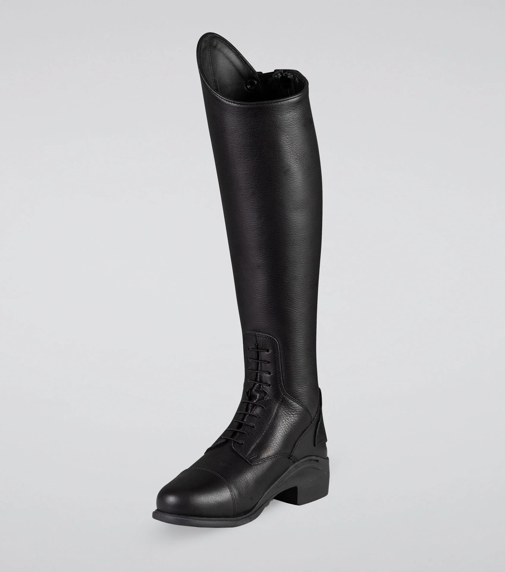 Premier Equine Vallardi Ladies Black Leather Field Tall Riding Boots Equestrian