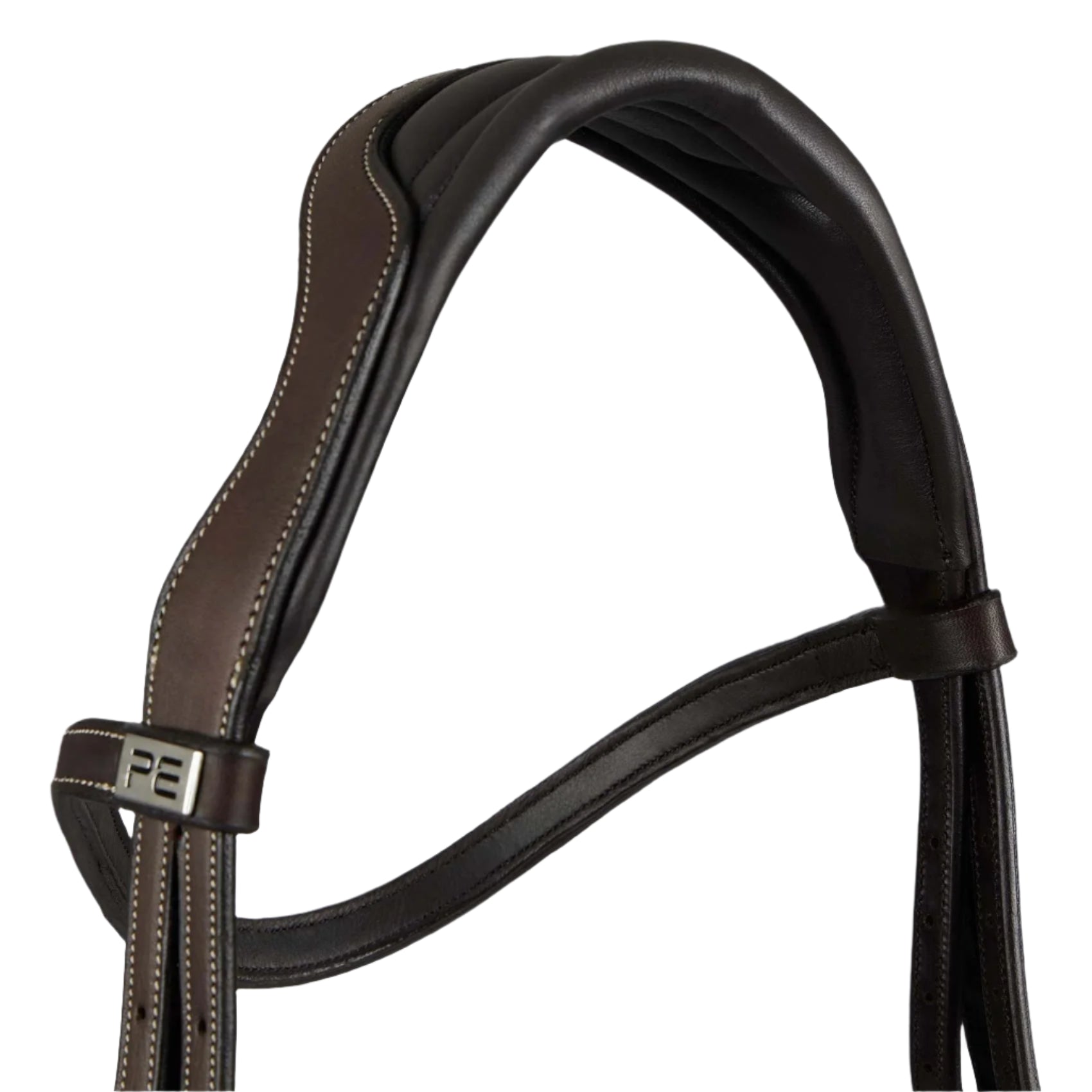PREMIER EQUINE VENETO Snaffle Bridle Brown Leather - Anatomical Padded Horse Bridle | Equiflair