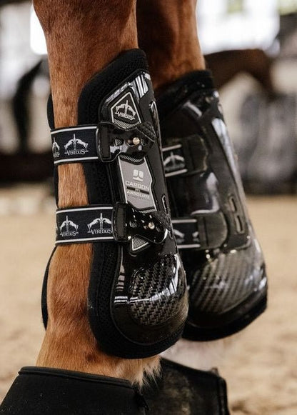 Veredus Carbon Gel Absolute Front Tendon Boots Black | Equiflair
