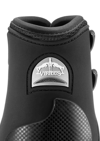 Veredus Olympus Vento Rear Fetlock Boots Black | Equiflair