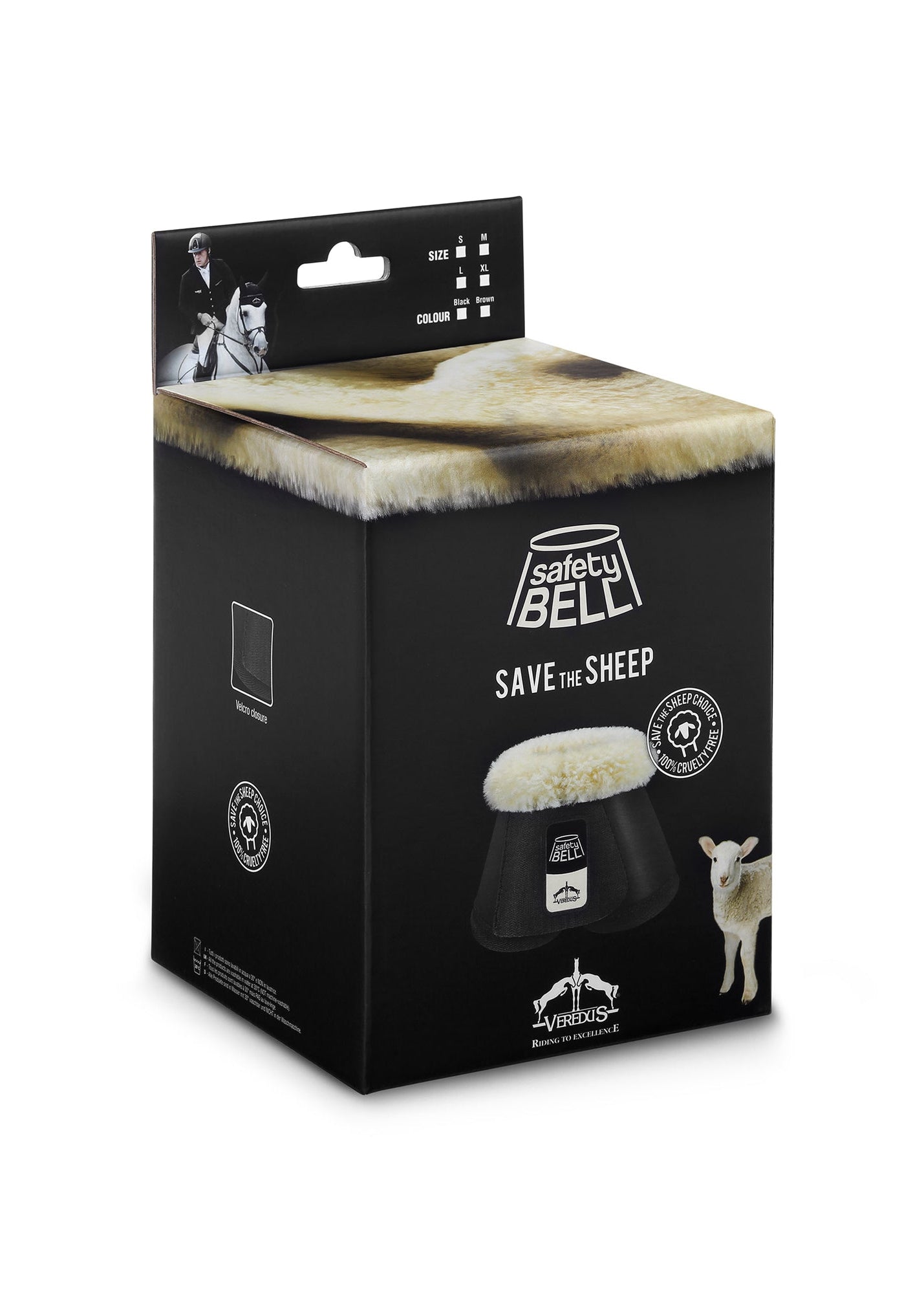 Veredus Safety - Bell Save The Sheep STS Overreach Boots Brown | Equiflair