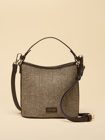 Women's Joules Herringbone Bucket Bag