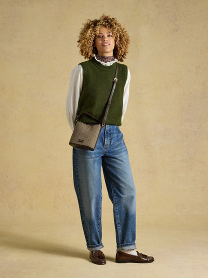 Women's Joules Herringbone Bucket Bag