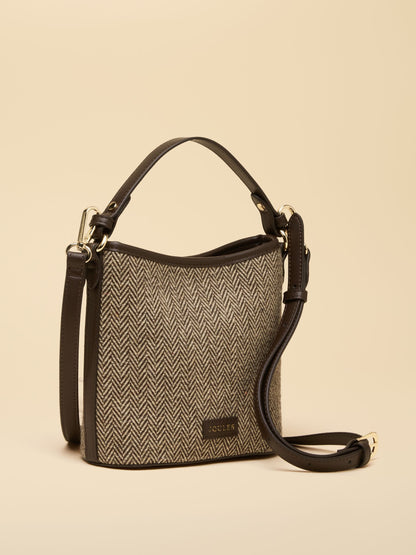 Women's Joules Herringbone Bucket Bag