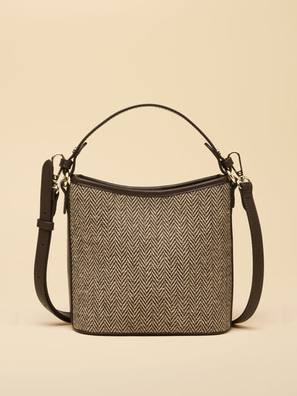 Women's Joules Herringbone Bucket Bag