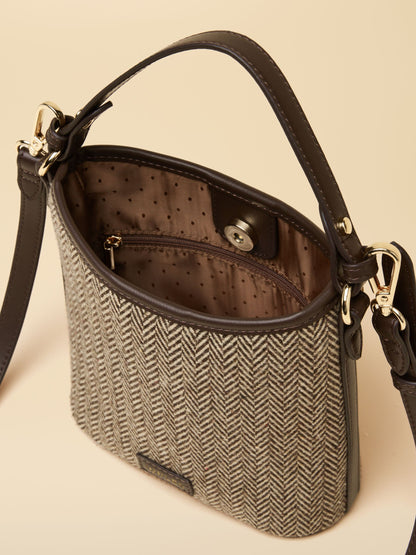Women's Joules Herringbone Bucket Bag