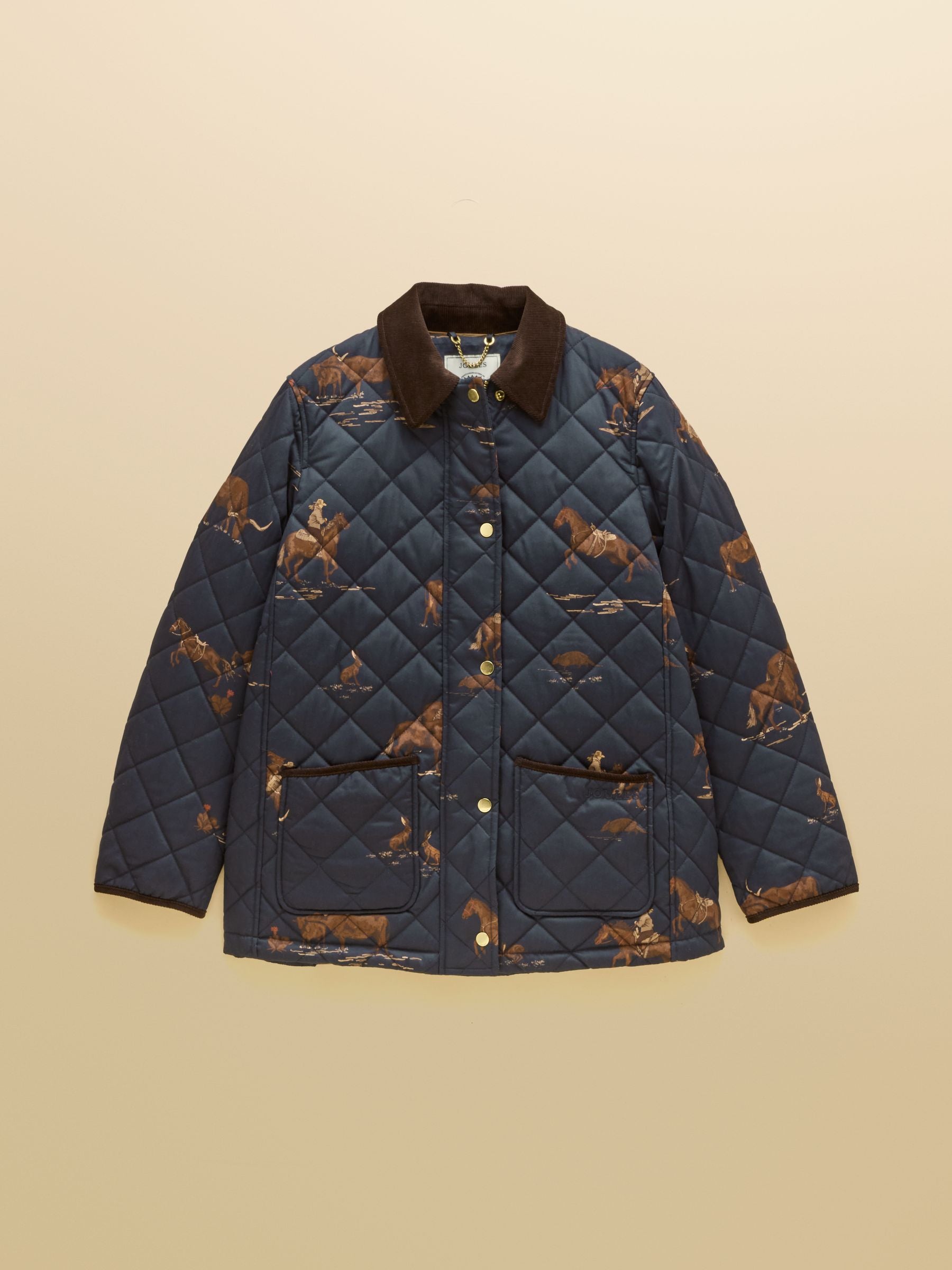 Women's Joules Highgrove Diamond Quilted Jacket