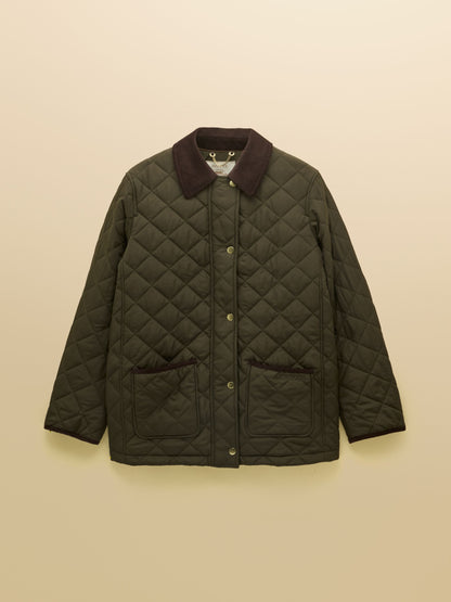 Women's Joules Highgrove Diamond Quilted Jacket