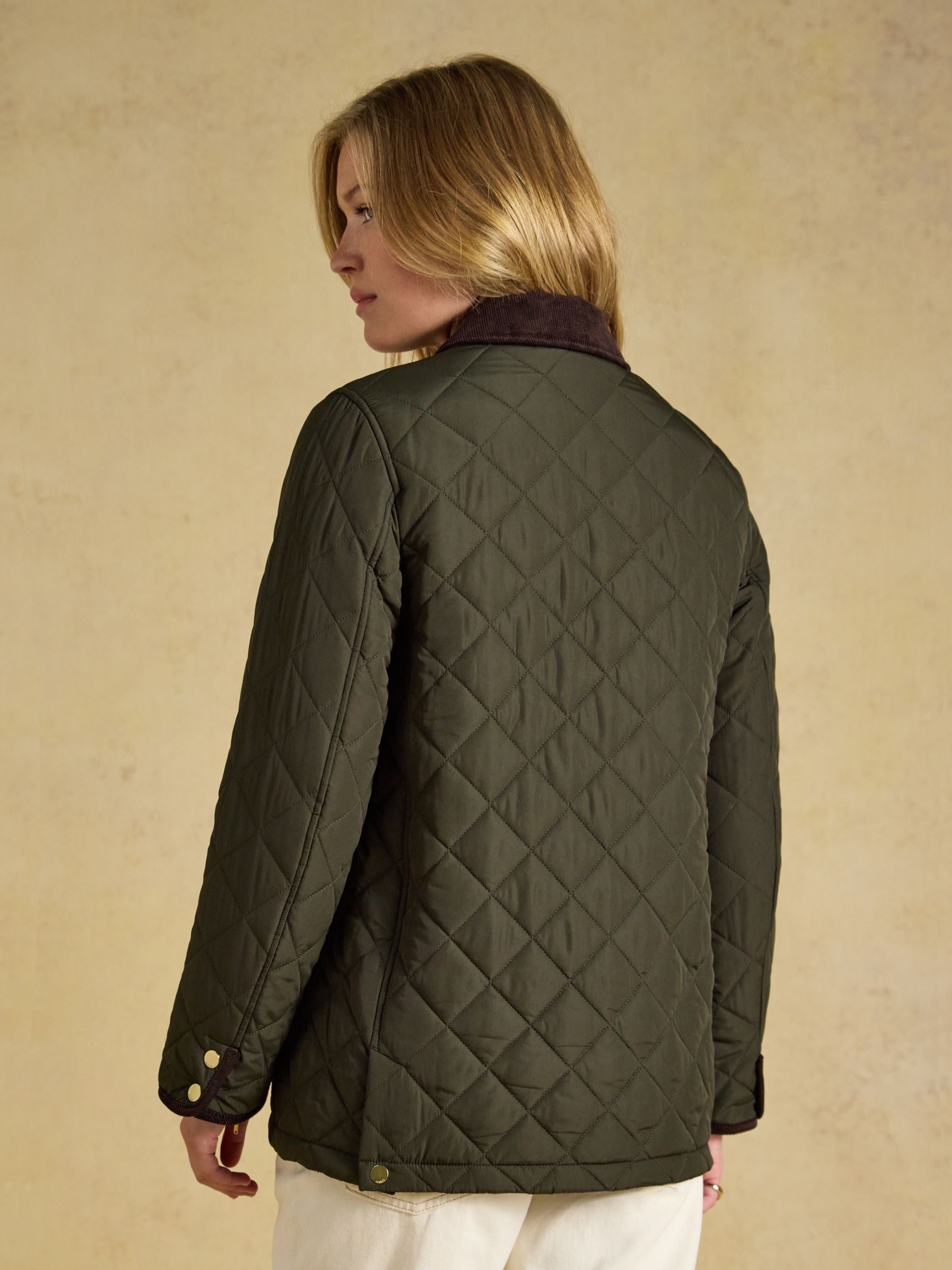 Women's Joules Highgrove Diamond Quilted Jacket