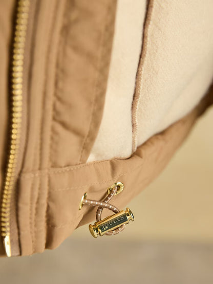 Joules Cream 2 in 1 Borg Full Zip Fleece Jacket