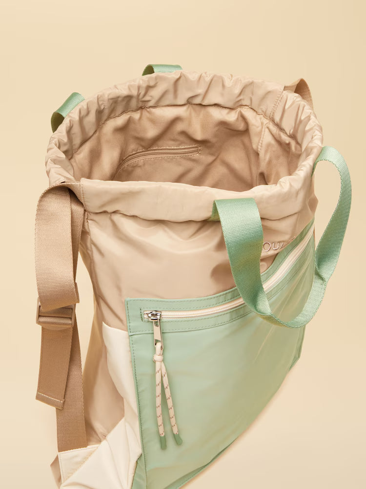 Joules Peplow Green Ecru Rucksack