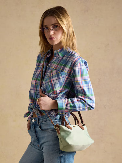 Joules Edie Light Green Crossbody Handbag