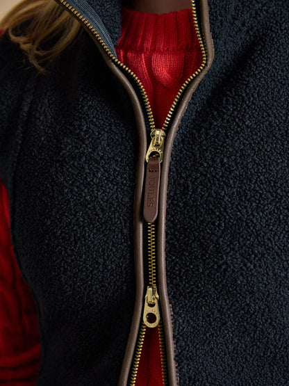 Joules Borg Heritage Navy Fleece Gilet