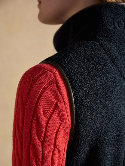 Joules Borg Heritage Navy Fleece Gilet