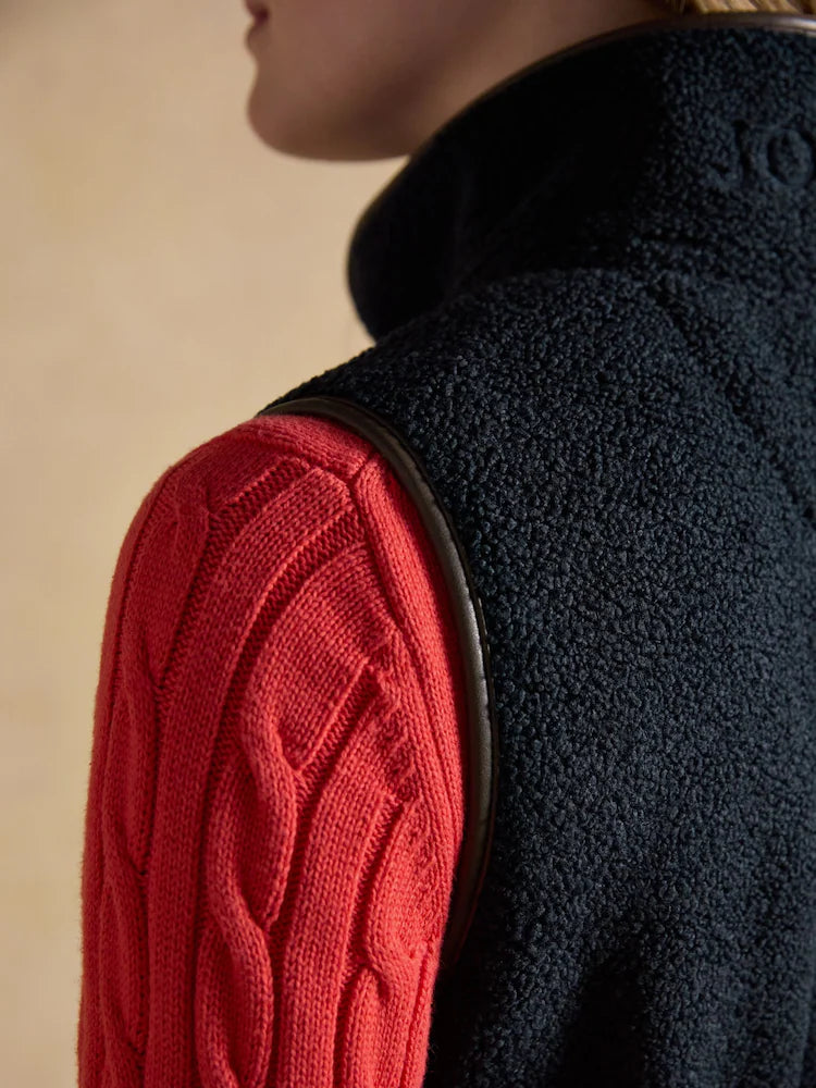 Joules Borg Heritage Navy Fleece Gilet