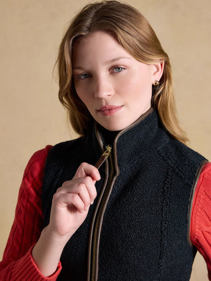 Joules Borg Heritage Navy Fleece Gilet