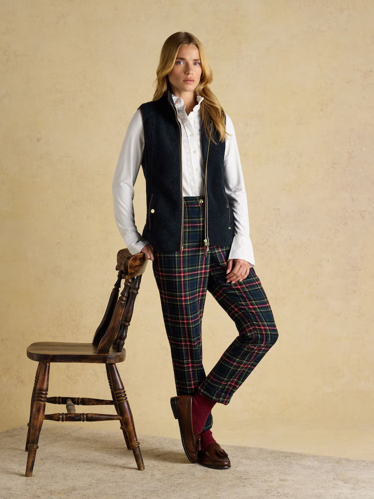 Joules Borg Heritage Navy Fleece Gilet