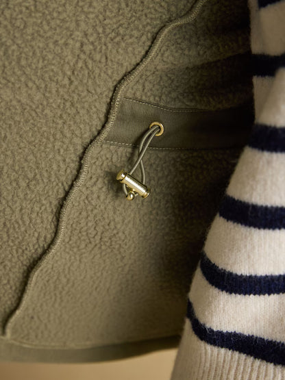 Joules Heritage Light Green Regular Zip Up Fleece