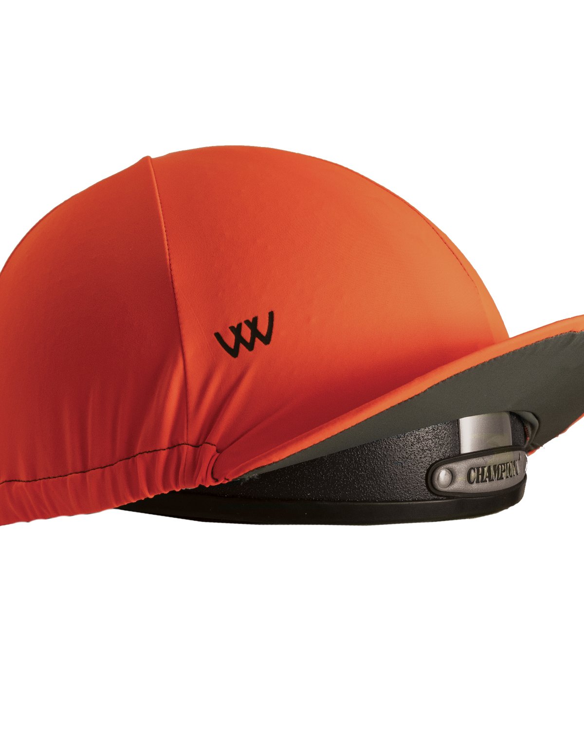 Woof Wear Orange Convertible Hat Cover - Equiflair Equestrian Helmet Accessory