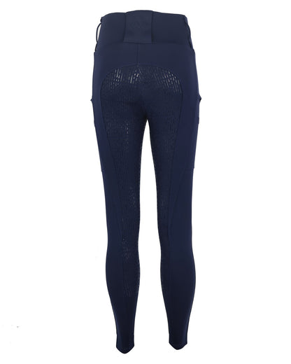 Woof Wear All Season Navy Riding Tights - Full Seat Equestrian Apparel