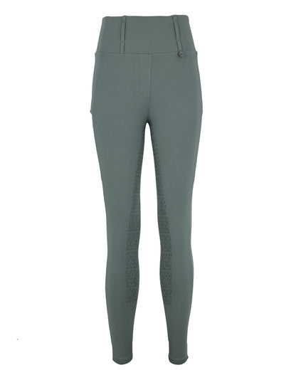 Woof Wear All Season Sage Green Riding Tights - Full Seat, Equestrian Apparel
