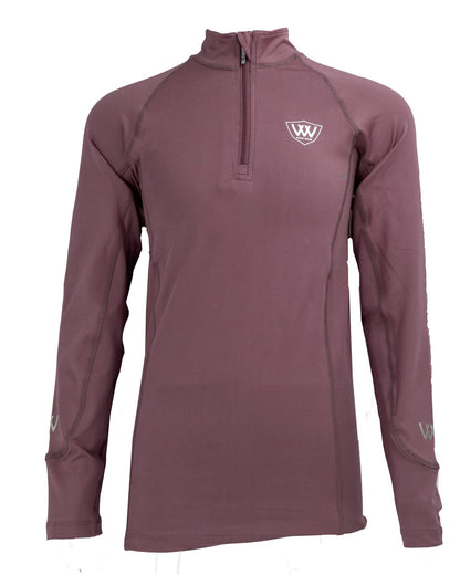 Woof Wear Young Rider Tech Shirt Rose: Performance riding shirt, iFlex fabric, breathable, UPF 30+ sun protection, Equiflair