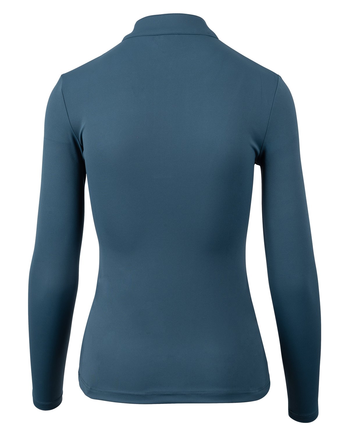 WOOF WEAR Petrol Blue Long Sleeve Riding Shirt - Equiflair Equestrian Apparel